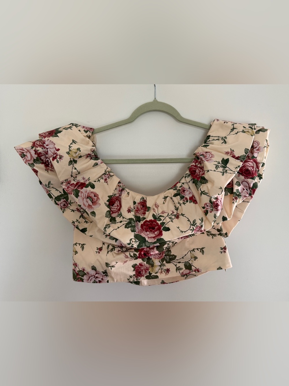 Antonio Melani x The Style Bungalow Miraflores Floral Off-The-Shoulder Top 6 - Picture 2 of 8
